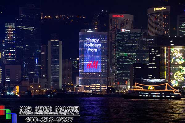 LED光電幕墻，讓您的建筑動起來！洪海LED動感天幕